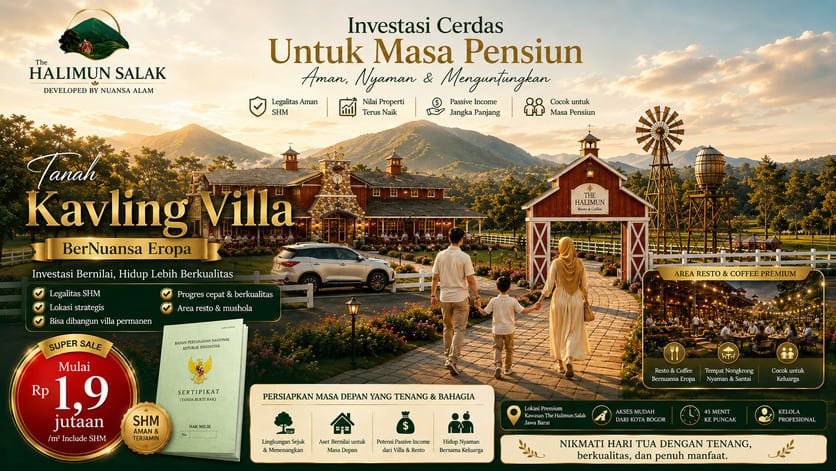 Banner Udara Segar Pegunungan